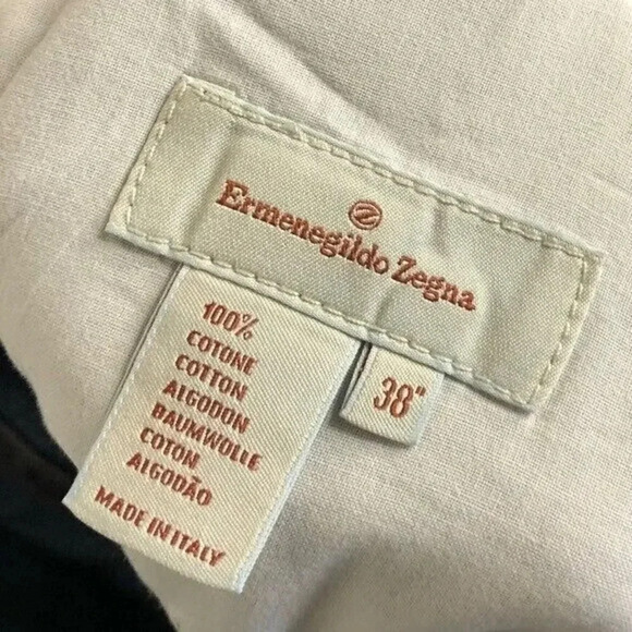 Ermenegildo Zegna Blue Straight Leg Jeans 38 - Picture 6 of 6